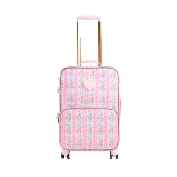 state bags STATE x LoveShackFancy Logan Carry-On Suitcase Blooming Heirloom