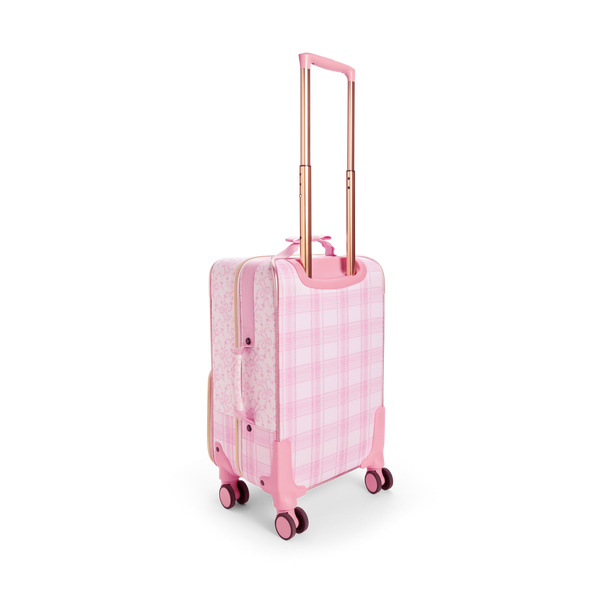 State Bags STATE X LoveShackFancy Logan Carry-On Suitcase Pink Vanilla