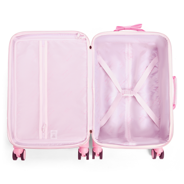 State Bags STATE X LoveShackFancy Logan Carry-On Suitcase Pink Vanilla