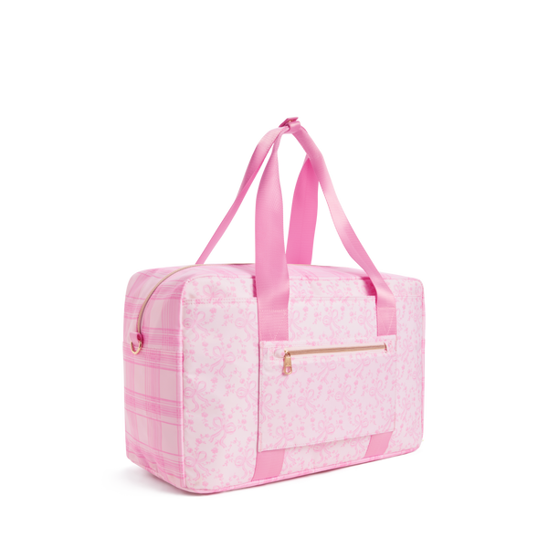State Bags STATE X LoveShackFancy Wellington Weekender Pink Vanilla