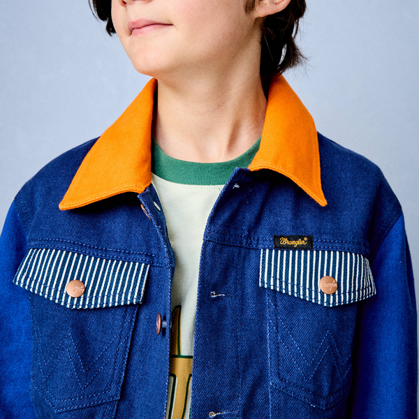State Bags STATE X Wrangler® Denim Jacket Colorblock