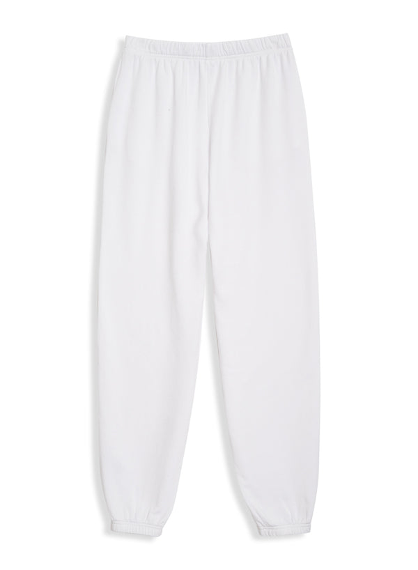 Stateside Softest Fleece Sweatpant With Pockets In White
