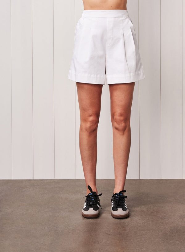 stateside Cava Twill Trouser Short in White