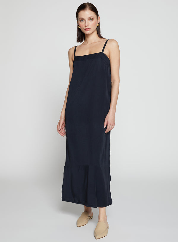 stateside Dove Modal Slip Dress in Black