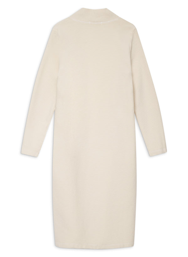 Stateside Horizontal Rib Duster In Cream