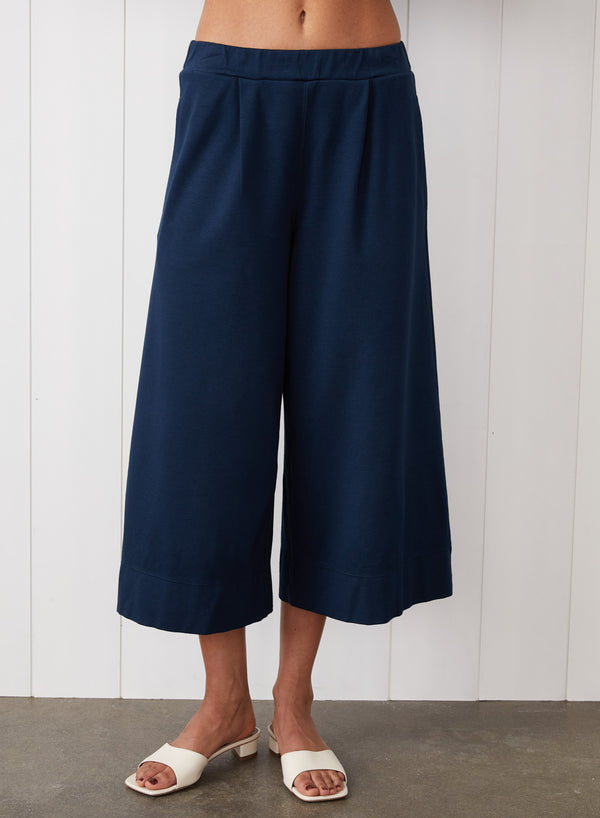stateside Ponte Culotte in New Navy