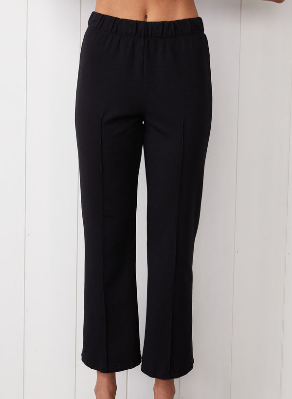 stateside Ponte Flare Pant in Black