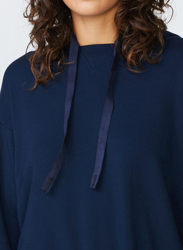 Stateside Softest Fleece Hoodie In New Navy