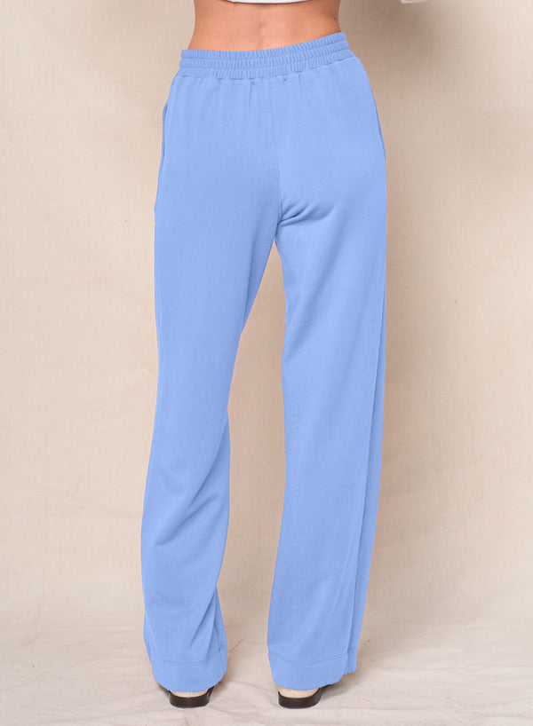Stateside Softest Fleece Trouser In Blue Topaz