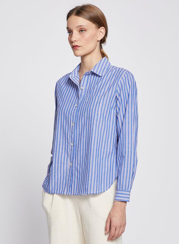 Stateside Striped Poplin Classic Shirt In Ryker