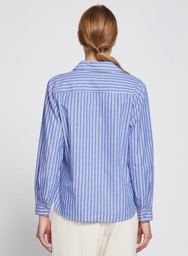 Stateside Striped Poplin Classic Shirt In Ryker