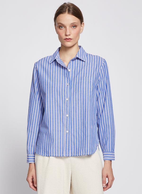 stateside Striped Poplin Classic Shirt in Ryker