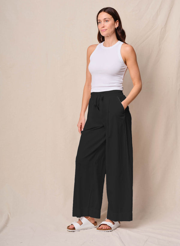 Stateside Voile Trouser In Black
