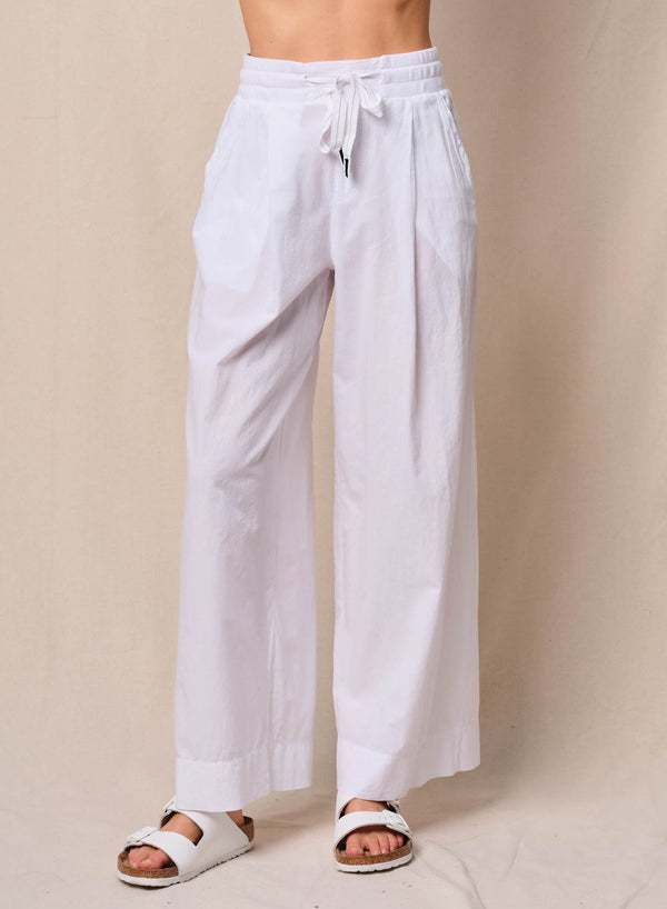 stateside Voile Trouser in White