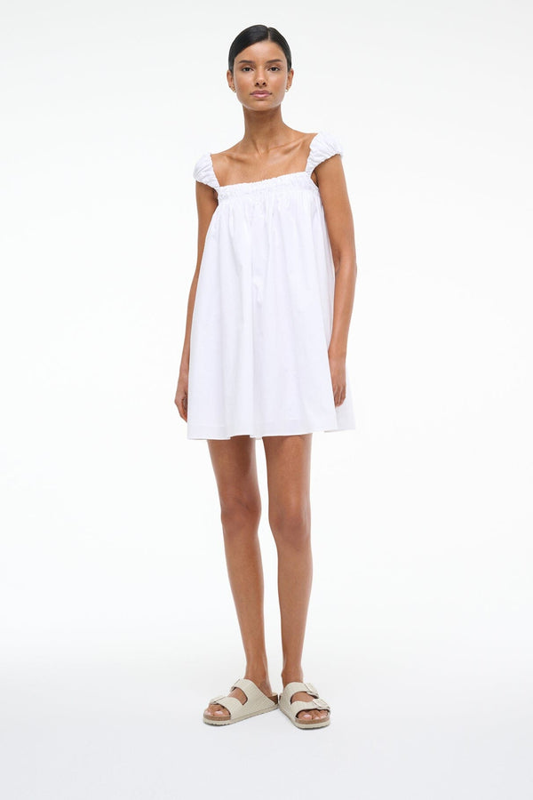 Staud BIRKENSTOCK ARIZONA WOVEN EMBOSSED SANDAL ECRU