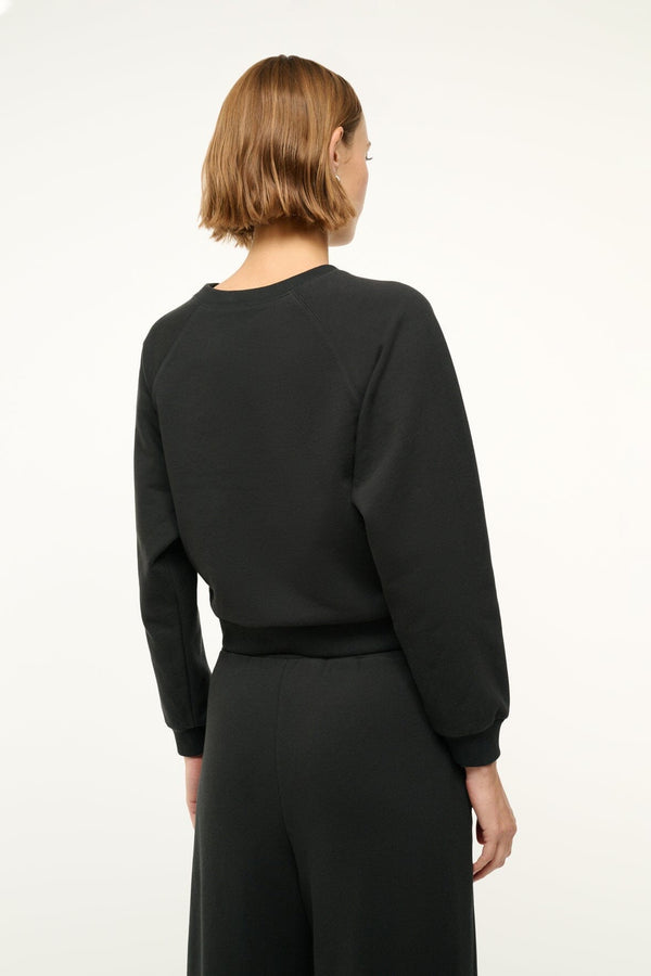 Staud CUSTOM STAUD X C.BONZ ENDURANCE SWEATSHIRT BLACK