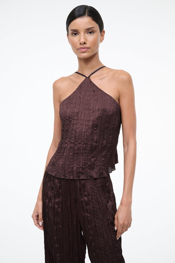 Staud AKARI TOP EARTH PLISSE