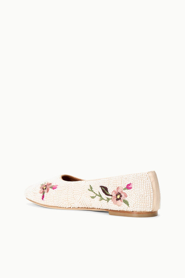 Staud ALBA BALLET FLAT DO NOT DISTURB