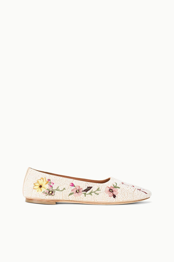 staud ALBA BALLET FLAT DO NOT DISTURB