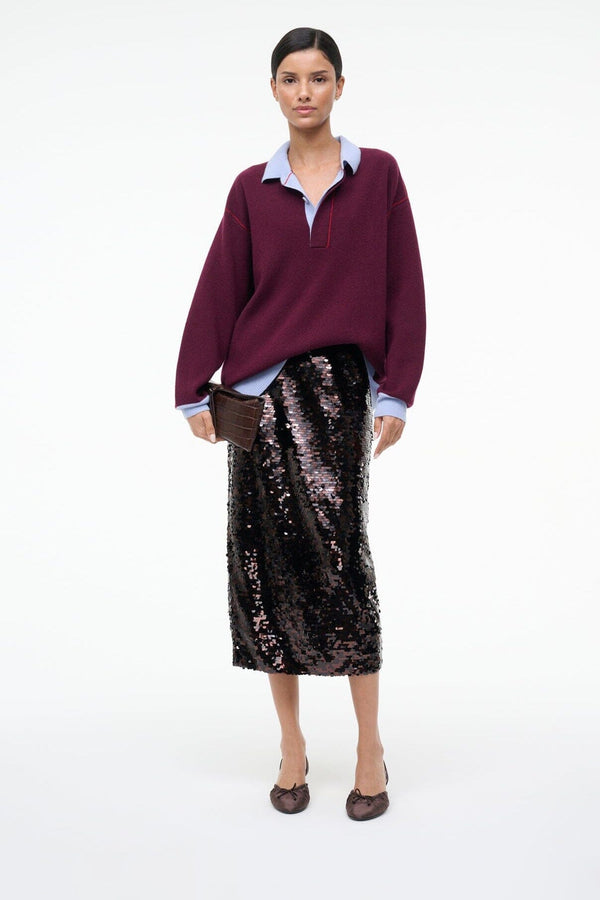 Staud ALBA BALLET SLINGBACK ESPRESSO