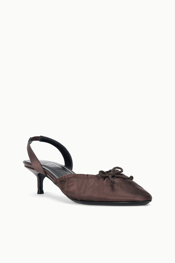Staud ALBA BALLET SLINGBACK ESPRESSO