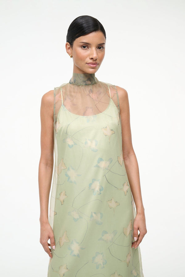 Staud ALBEE DRESS BOTANICAL MOSS