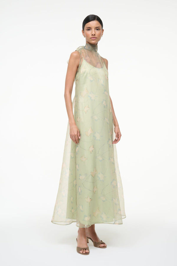 Staud ALBEE DRESS BOTANICAL MOSS