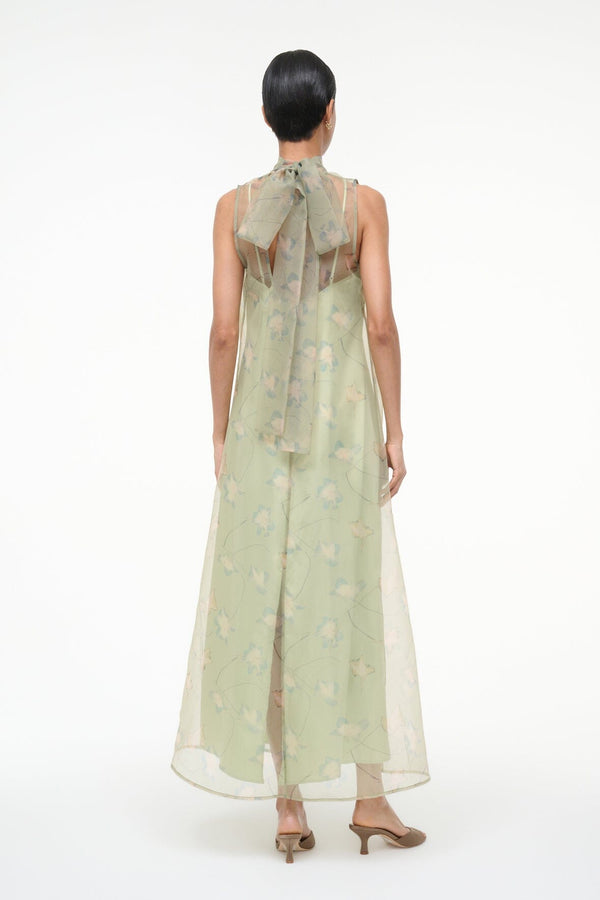 Staud ALBEE DRESS BOTANICAL MOSS