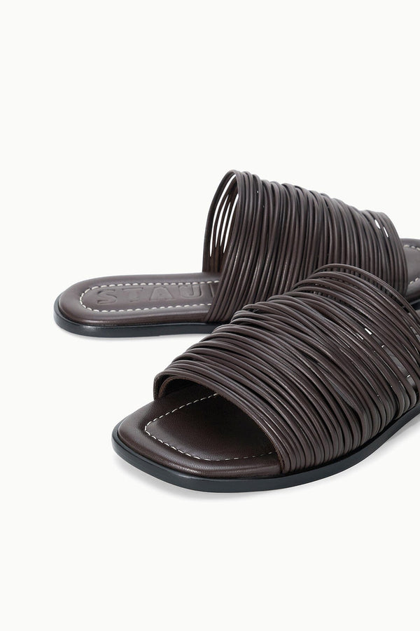 Staud ALESSANDRA FLAT ESPRESSO