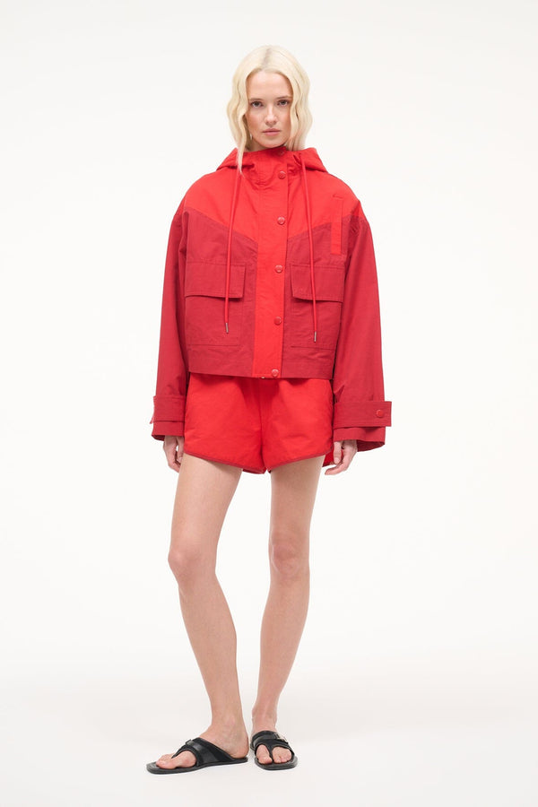Staud ALTA JACKET CARDINAL