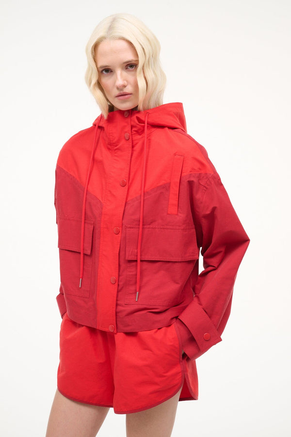 Staud ALTA JACKET CARDINAL