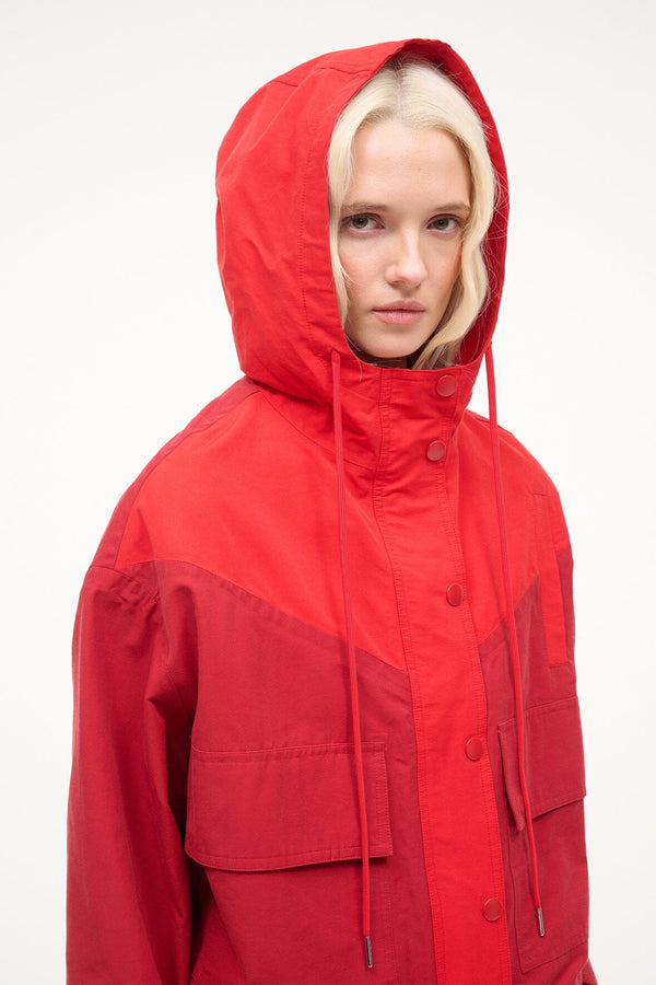 Staud ALTA JACKET CARDINAL