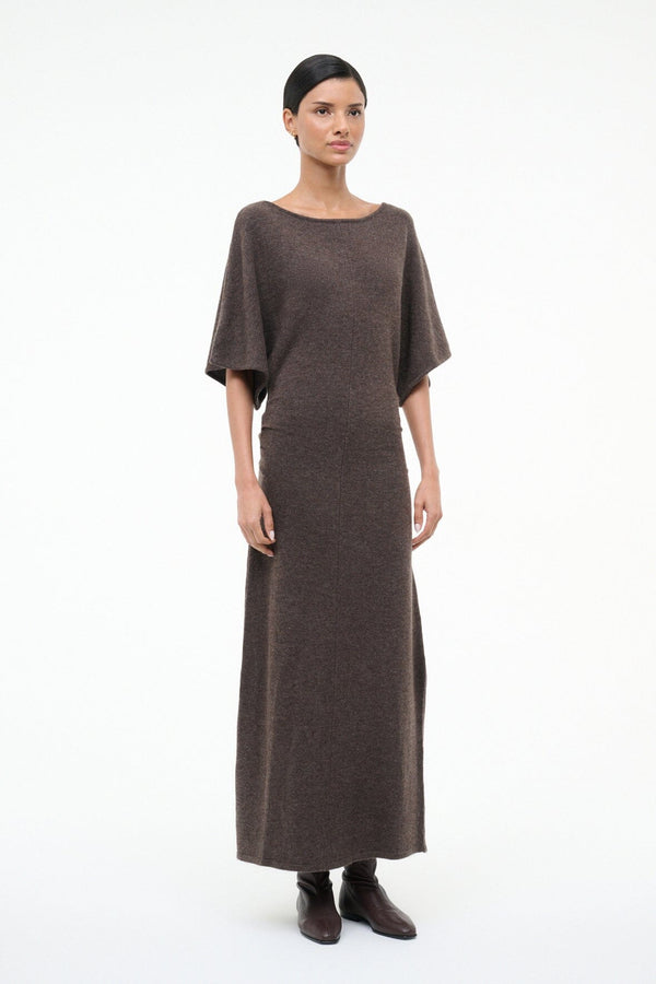 Staud AMELIE SWEATER DRESS CANYON