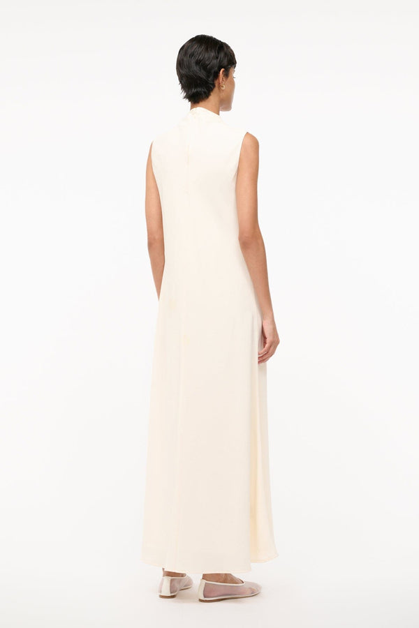 Staud ARAYA DRESS IVORY
