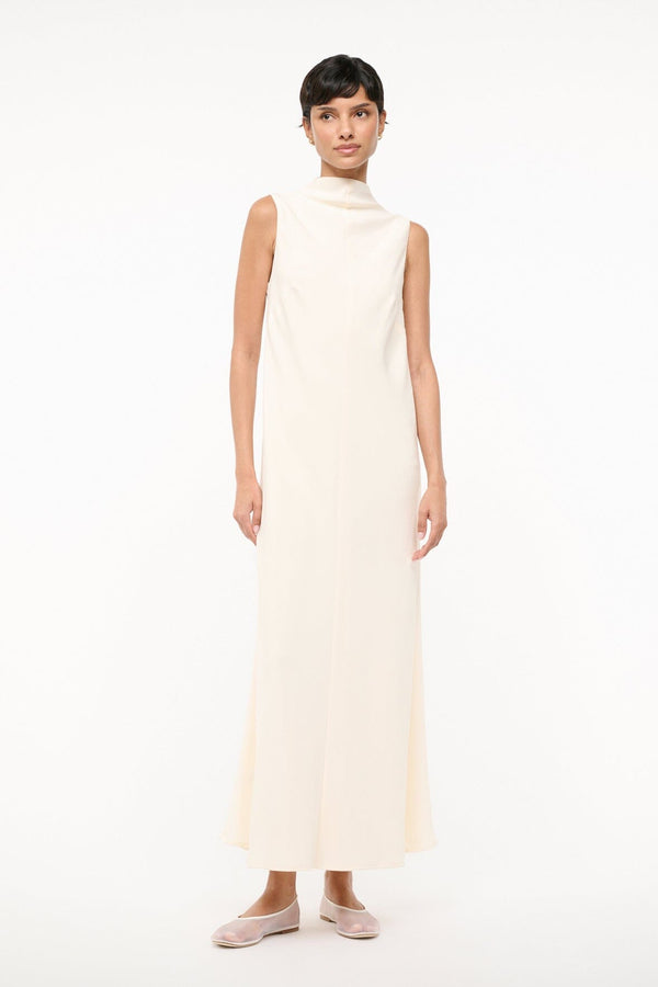 staud ARAYA DRESS IVORY