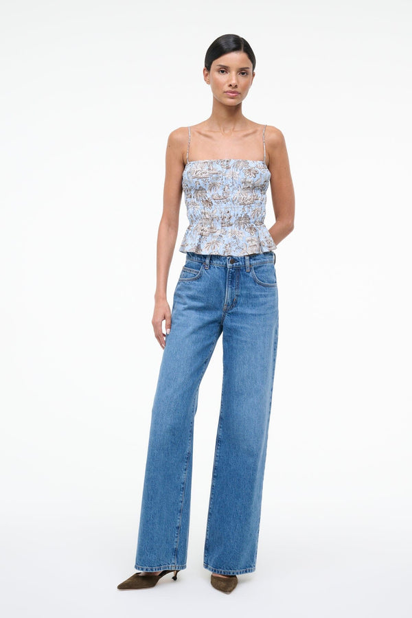 Staud AYLA TOP SKY TOILE