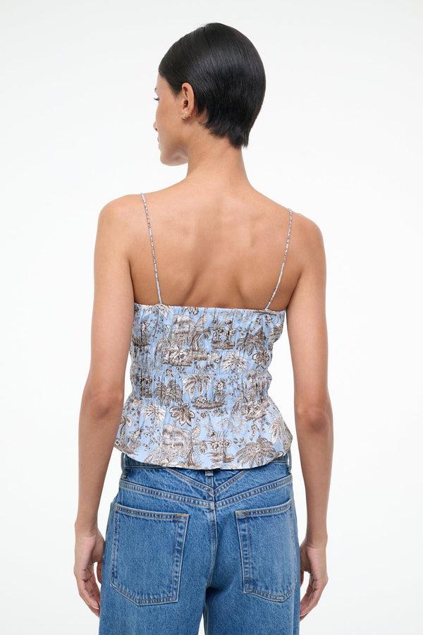 Staud AYLA TOP SKY TOILE
