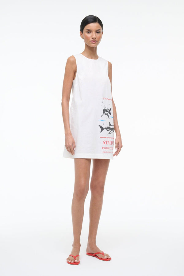 Staud BREA DRESS OF THE PACIFIC