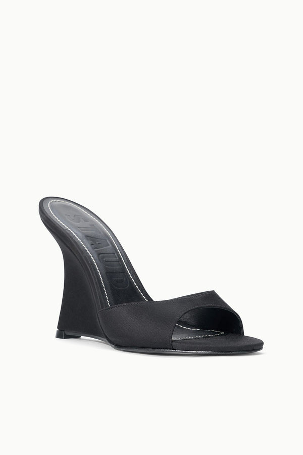 Staud BRIGITTE HIGH WEDGE BLACK