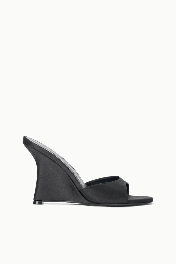 staud BRIGITTE HIGH WEDGE BLACK