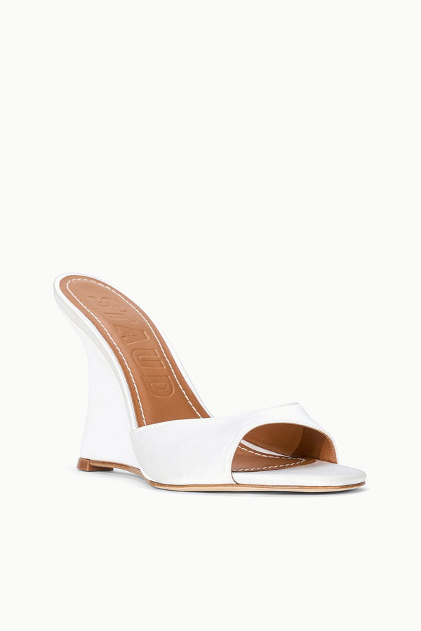 Staud BRIGITTE HIGH WEDGE IVORY