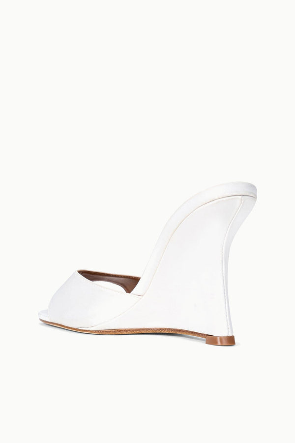 Staud BRIGITTE HIGH WEDGE IVORY