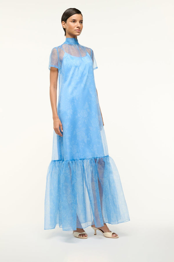 Staud BRIGITTE LEATHER MULE CREAM