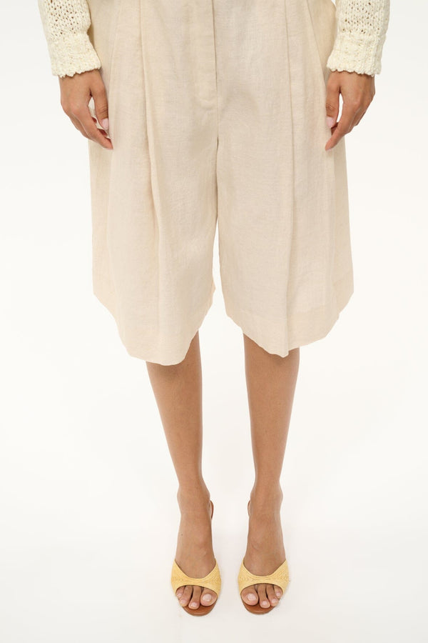 Staud BRIGITTE MULE NATURAL RAFFIA