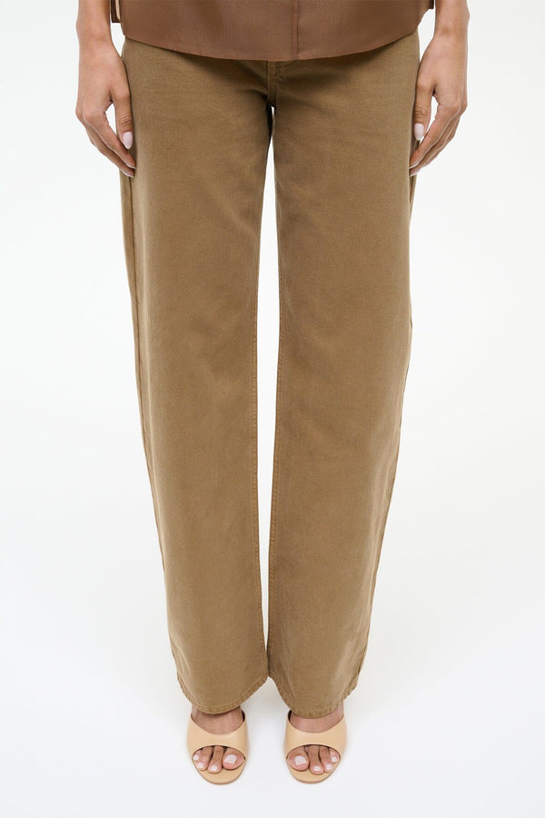 Staud BRIGITTE WEDGE PORCINI