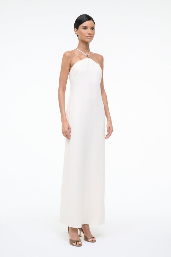 Staud CALLA DRESS IVORY