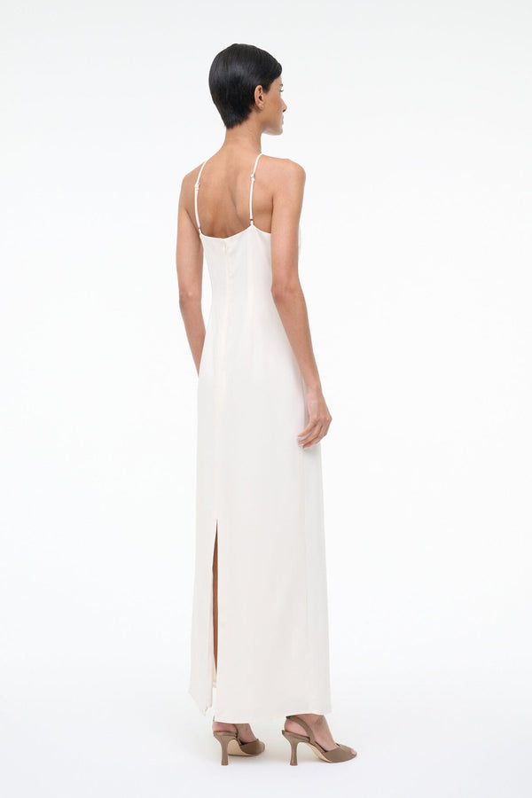 Staud CALLA DRESS IVORY