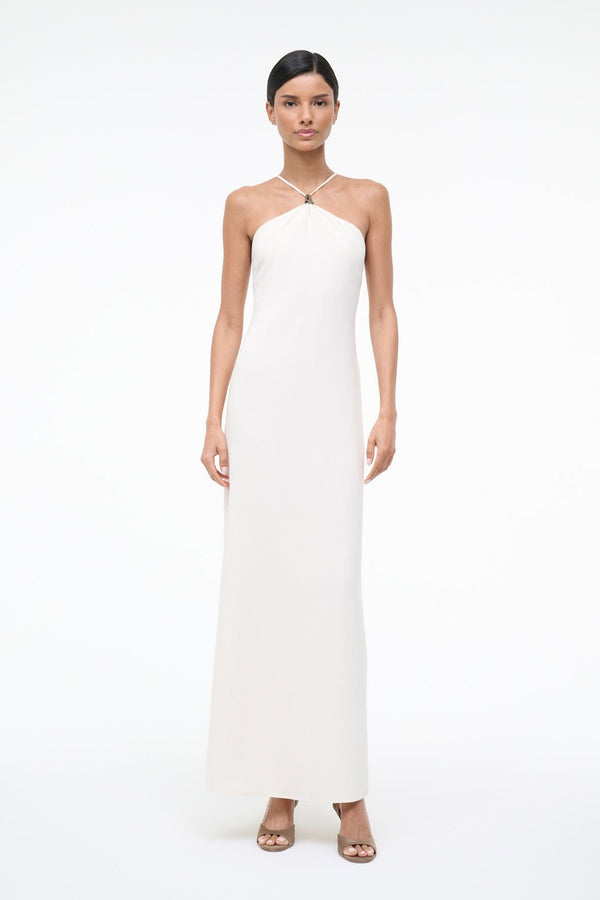 staud CALLA DRESS IVORY