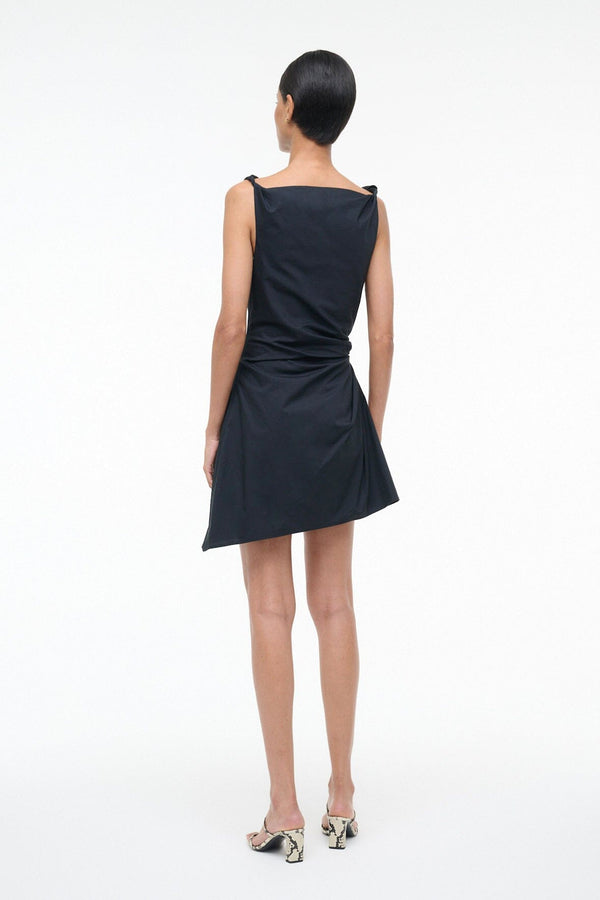 Staud CALLIE MINI DRESS BLACK