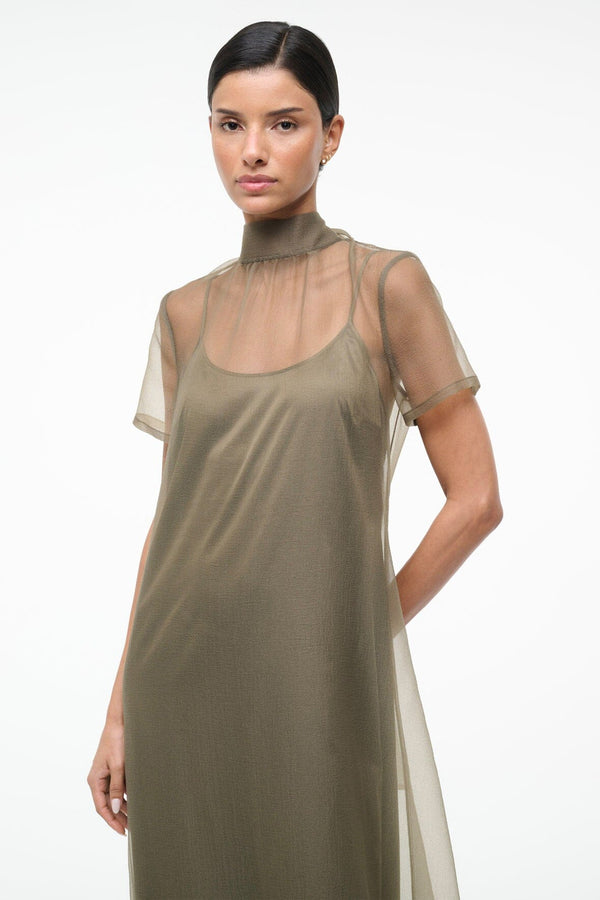 Staud CALLUNA DRESS THYME